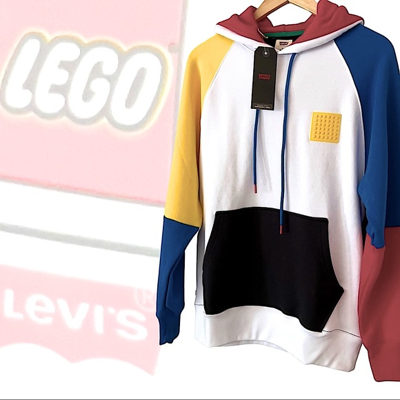 Levi’s X LEGO Men’s Relaxed Multicolor Hoodie - Picture 16 of 16